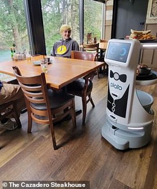 You may have already seen examples of Dalek-like robots trundling around restaurants across the globe, like this one in a small town in Oregon in the US