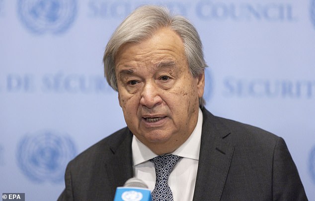 After a perfunctory condemnation of Hamas, the UN secretary-general, Antonio Guterres, a former socialist prime minister of Portugal and generally regarded as a political pygmy, said that the conflict didn't 'happen in a vacuum'