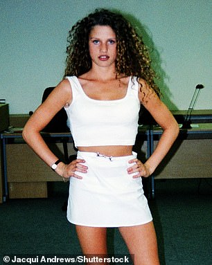Natürlich: Katie im Bild zu Beginn ihrer Modelkarriere im Jahr 1995
