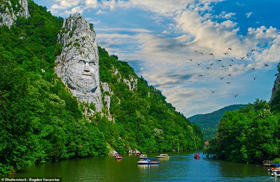 Measuring over 40m (131ft) in height, this astonishing rock carving lies on the banks of the river Danube, hugging the border between Romania and Serbia. Called the 'Rock Sculpture of Decebalus', it was constructed over ten years, from 1994 onwards. It depicts Decebalus, the last king of Dacia (mostly modern-day Romania and Moldova), who fought against the Roman emperors Domitian and Trajan to preserve the independence of his country, history site The Archaeologist reveals