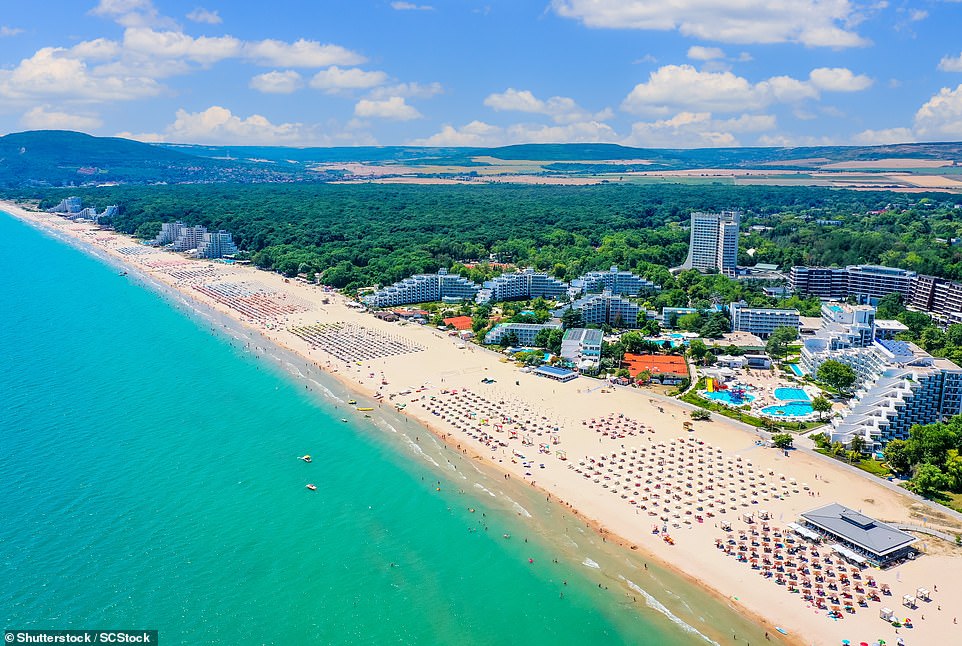 The popular Bulgarian seaside resort of Varna, which lies along the Black Sea Coast, is the subject of this shot. Lonely Planet notes that in the centre of Varna, 'you’ll find Bulgaria’s largest Roman baths complex and its finest archaeological museum, as well as a lively cultural and restaurant scene'