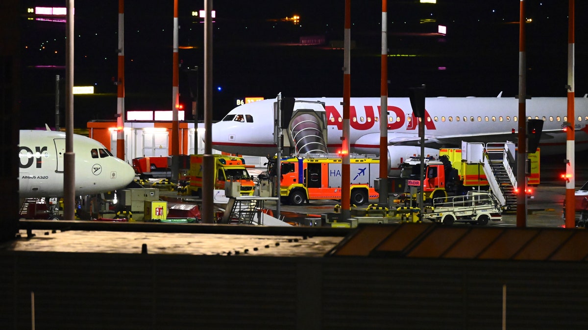 Flughafen Hamburg bei Sicherheitsbedrohung