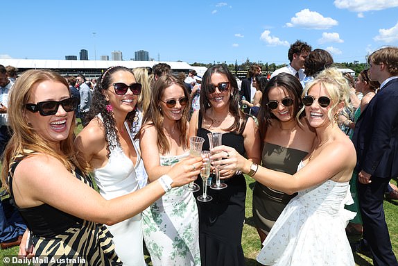 Racegoers at Melbourne Cup 2023DAILYMAIL AUSTRALIAEXCLUSIVE7 November 2023
