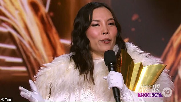 Snow Fox wurde als X-Factor- und Eurovision-Star Dami Im entlarvt (im Bild)