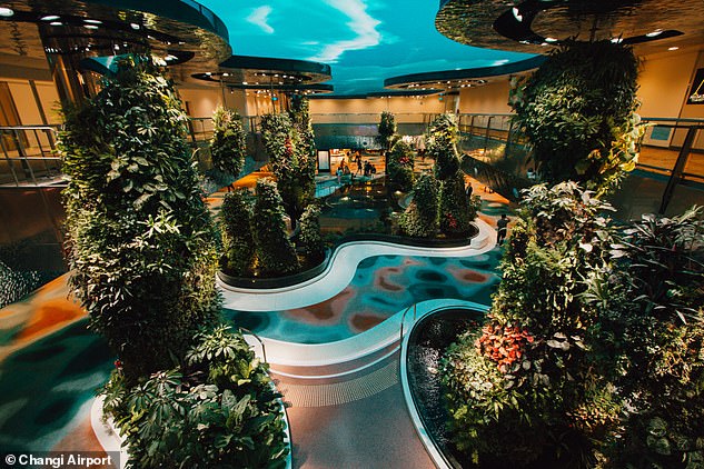 Der abgebildete brandneue Dreamscape-Garten soll „mit seiner bezaubernden Pflanzenvielfalt faszinieren“.