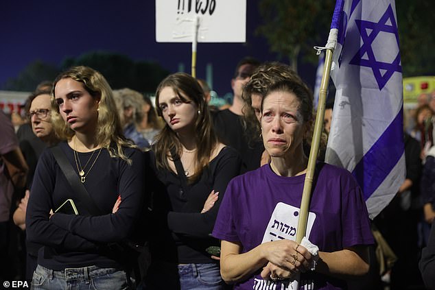 People commemorate one month since the Hamas terror attack on southern Israel