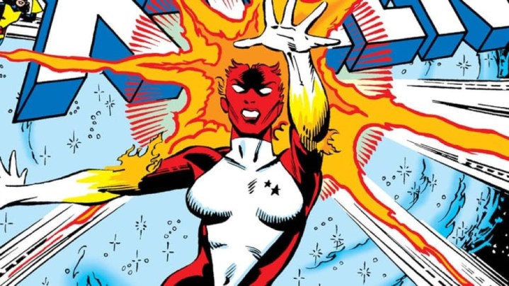 Binary erscheint in einem X-Men-Comic.