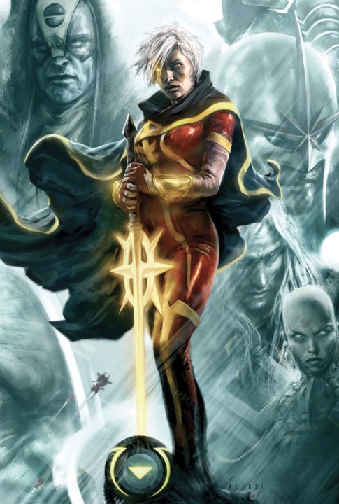 Captain Marvels Tochter Phyla-Vell als Quasar.