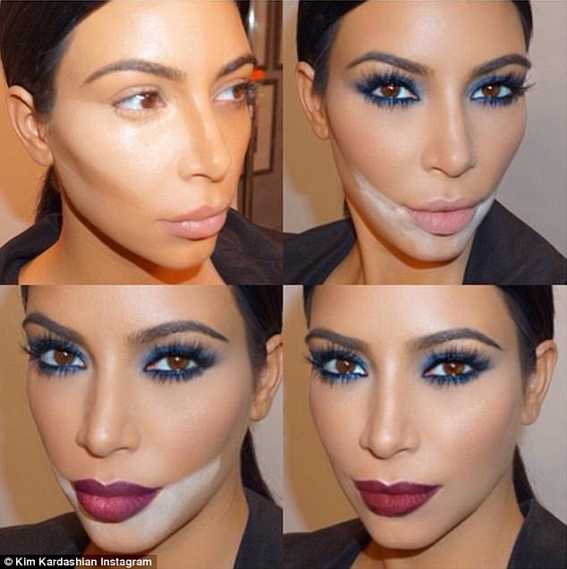 Kim Kardashian ist berühmt für ihre konturierenden Make-up-Tricks (im Bild).  Es stellt sich jedoch heraus, dass der ursprüngliche Pionier dieser Technik möglicherweise tatsächlich der Künstler Hans Holbein aus dem 16. Jahrhundert war
