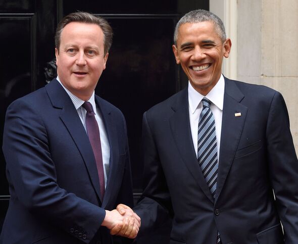 Präsident Obama trifft David Cameron zu bilateralen Gesprächen