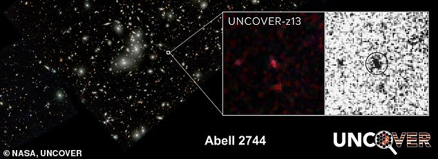 JWST entdeckte eine zweite uralte Galaxie, Z-12, die viertfernste Galaxie, die jemals gesehen wurde