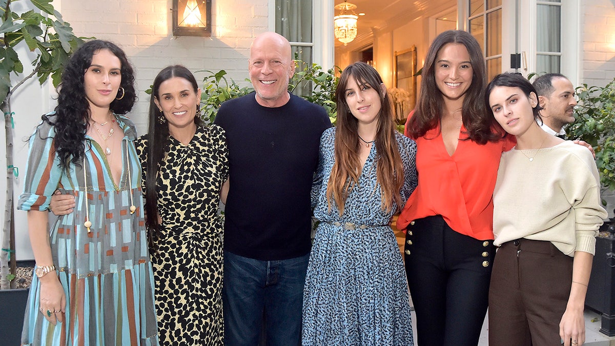 Bruce Willis mit seiner Familie