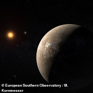Proxima Centauri hat Planeten in seiner bewohnbaren Zone, es fehlen jedoch äußere Planeten, was die Abgabe von Präbiotika durch Kometen unwahrscheinlich macht