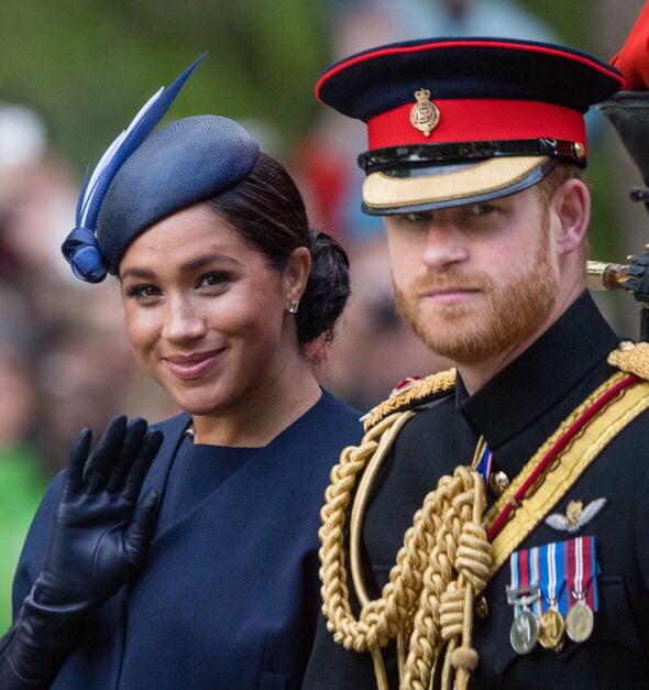 Harry und Meghan bei Trooping The Colour 2019