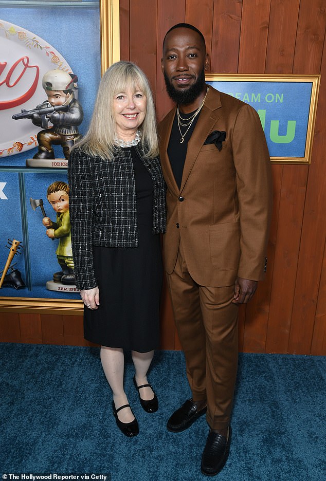 Lamorne Morris — who plays Deputy Witt Farr — suited up for the occasion and posed warmly with the Fargo executive producer Kim Todd