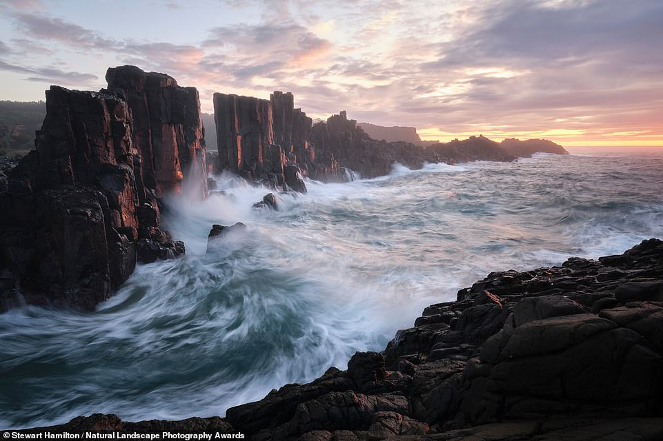 Fifth place in the Grand Scenic category went to Stewart Hamilton for this stirring image, taken at Bombo Quarry in New South Wales