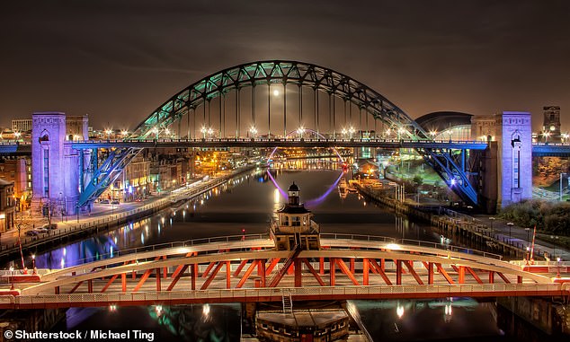 Die zweitgünstigste Stadt für Bier ist Newcastle upon Tyne (durchschnittlich 4,11 £ pro Pint).