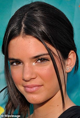 Kendall Jenner pictured in 2009