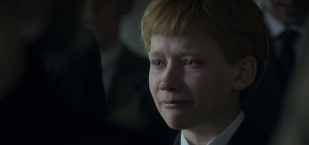 Despite the sad scene Harry previously admitted that he didn't cry after his mother's death