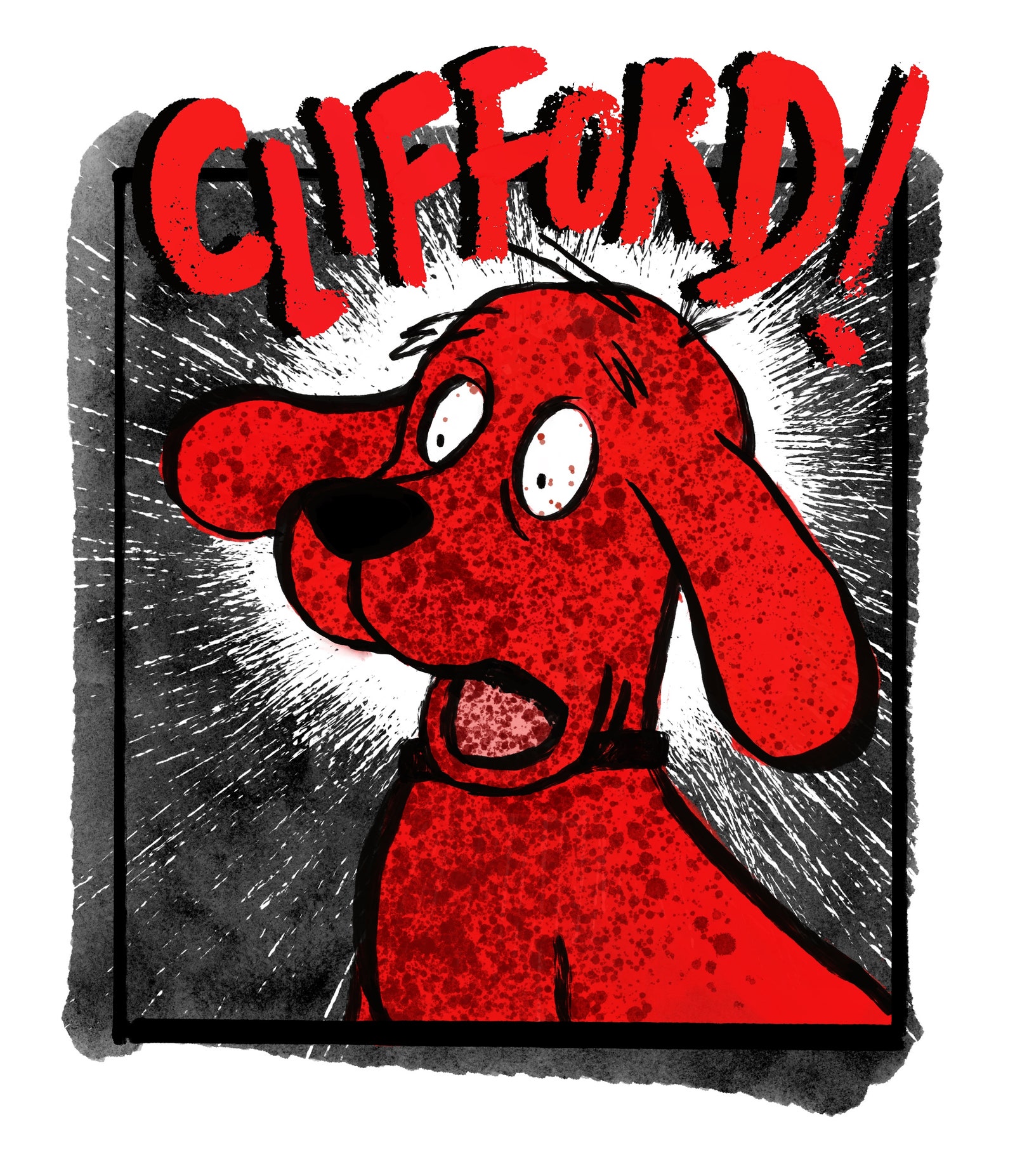 Clifford sieht schockiert aus.