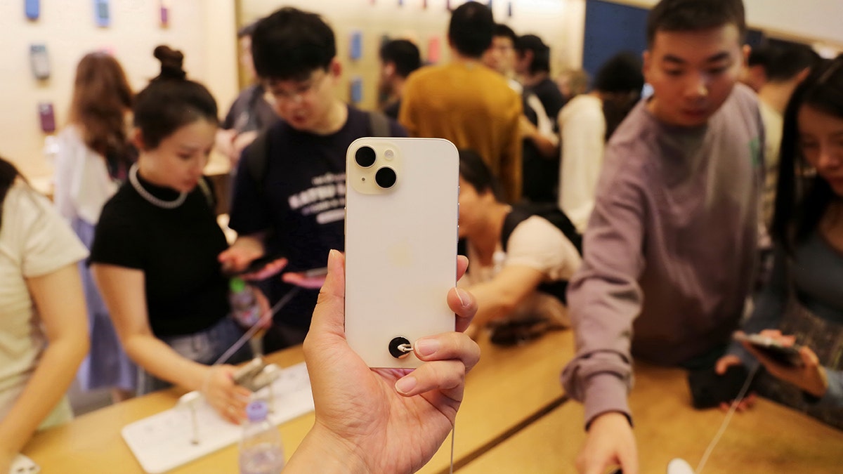 Apple Store verkauft iPhone 15 in China