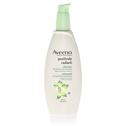 Aveeno Positively Radiant Cleanser