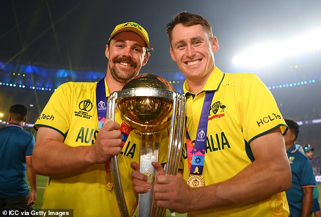Marnus Labuschagne (rechts) sagte, es sei lächerlich, dass Australien jetzt eine T20-Serie spielen muss