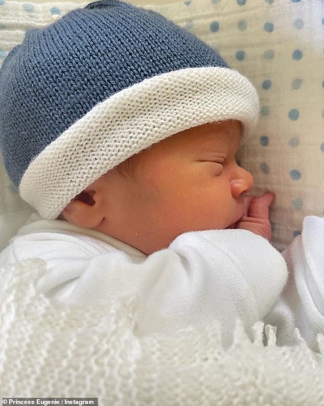 Prinzessin Eugenie brachte im Mai ihr zweites Baby mit Ehemann Jack Brooksbank namens Ernest George Ronnie zur Welt