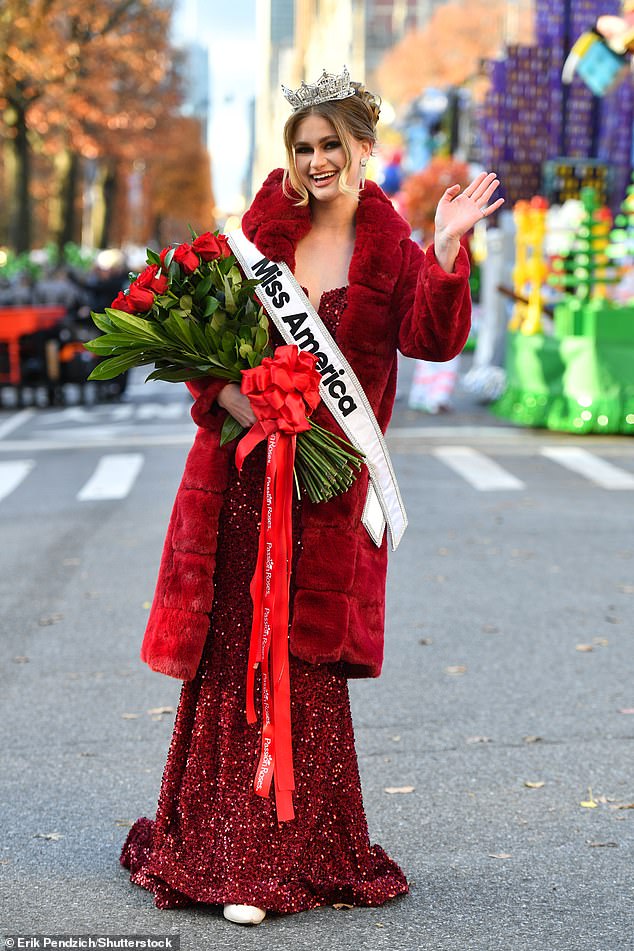 Miss America Grace Stanke 97. jährliche Macy's Thanksgiving Day Parade
