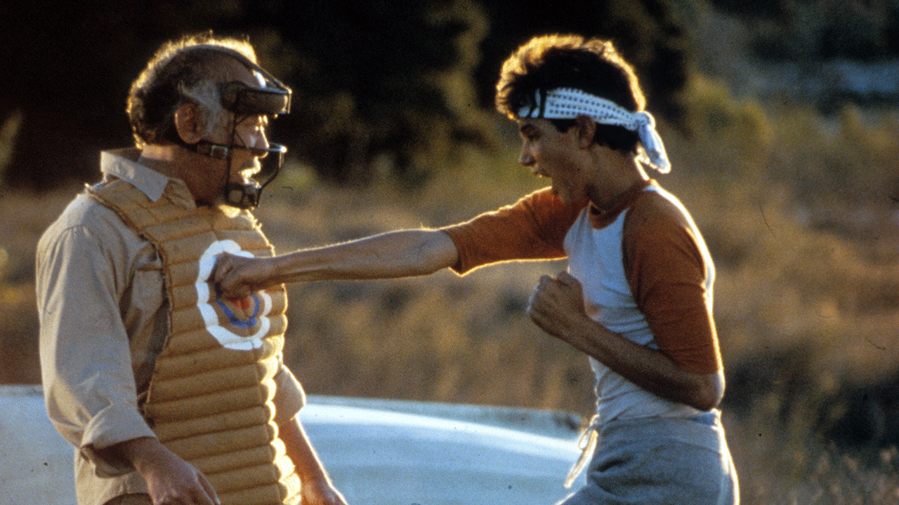 Eine Szene aus "Das Karate Kid" 1984