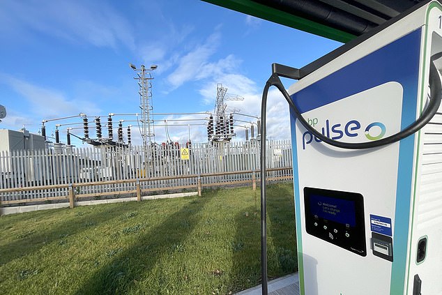 The site at Birmingham’s National Exhibition Centre (NEC) has 180 charging points operated by BP Pulse UK, a subsidiary of the oil giant