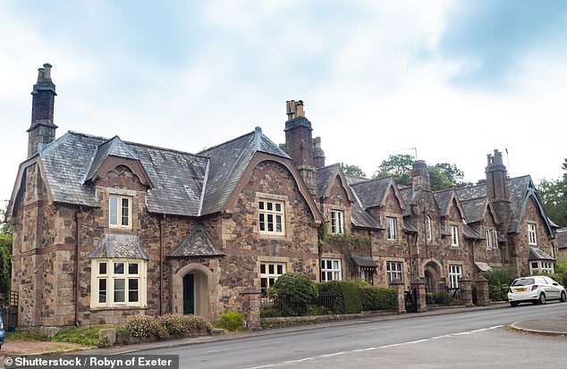 Historisch: Bovey Tracey in Devon ist die Heimat dieser traditionellen Steinhäuser aus Dartmoor