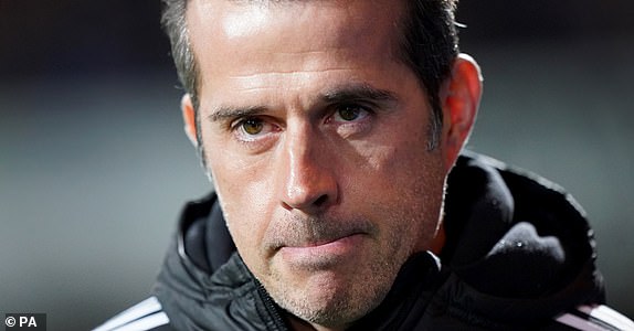 File photo dated 01-11-2023 of Fulham manager Marco Silva, who expects Wolves to be brimming with confidence in Monday night's Premier League meeting between the two sides. Issue date: Friday November 24, 2023. PA Photo. See PA story SOCCER Fulham. Photo credit should read Zac Goodwin/PA Wire.