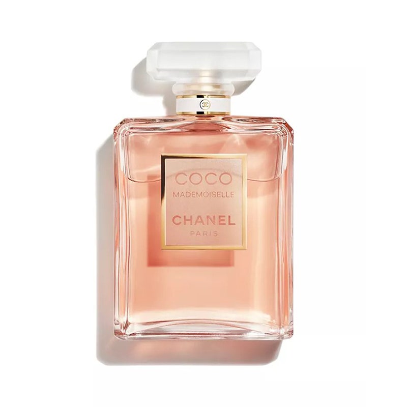 Das Chanel Coco Mademoiselle Eau de Parfum auf weißem Hintergrund