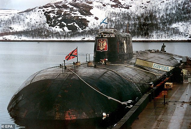 Das russische Atom-U-Boot Kursk (im Bild) sank am 12. August 2000 infolge einer Explosion an Bord, die 118 Todesopfer forderte