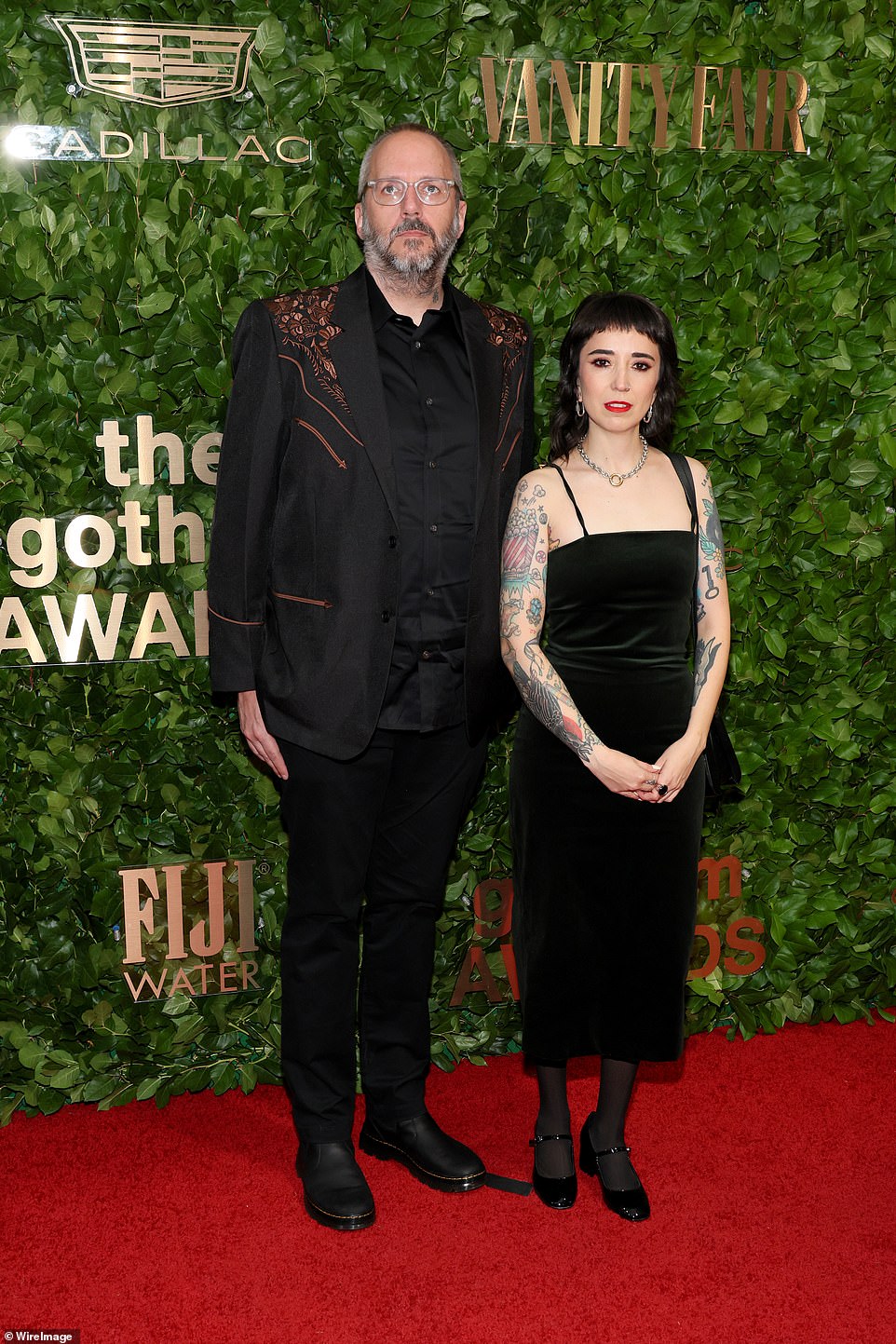 Annual Gotham Awards: (L-R) Todd Brown and Michelle Garza Cervera posed together on the red carpet