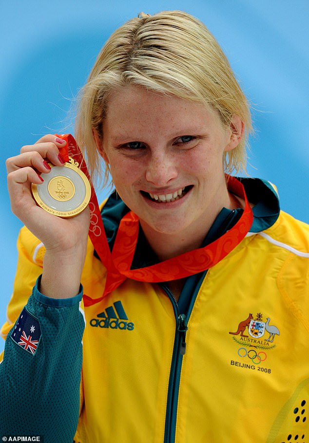 Die australische Schwimmlegende (im Bild feiert sie mit ihrer Goldmedaille bei den Olympischen Spielen 2008) hatte bereits zuvor über ihren erschütternden Kampf gegen die Depression gesprochen