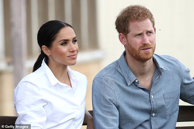 Prince Harry, Duke of Sussex and Meghan, Duchess of Sussex, are pictured in Australia in 2018