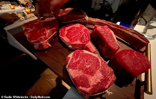 Cut By Wolfgang Puck at the luxury Four Seasons Hotel Downtown in New York has an 8oz American Wagyu striploin on the menu this Thanksgiving