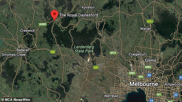 Daylesford liegt etwa 100 km nordwestlich von Melbourne.  Bild: Google Maps