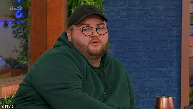 Unhappy: It comes after viewers demanded Jenkin be evicted from the show after his treatment of Yinrun, with many branding the Welshman a 'bully'