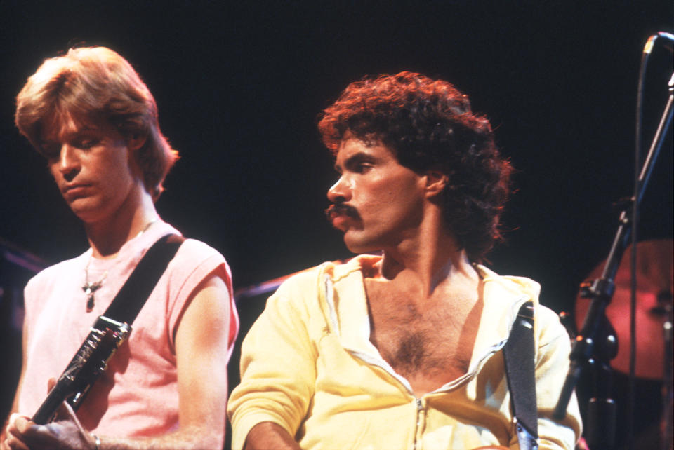 Hall & Oates in ihrer Blütezeit in den 80ern.  (Michael Ochs Archives/Getty Images)