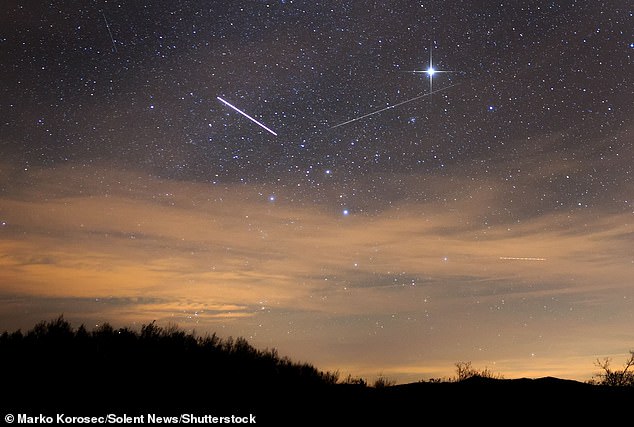 Meteorschauer haben ihren Namen von der Himmelsregion, aus der sie scheinbar auftauchen.  In diesem Fall stammt es aus dem Sternbild Stier