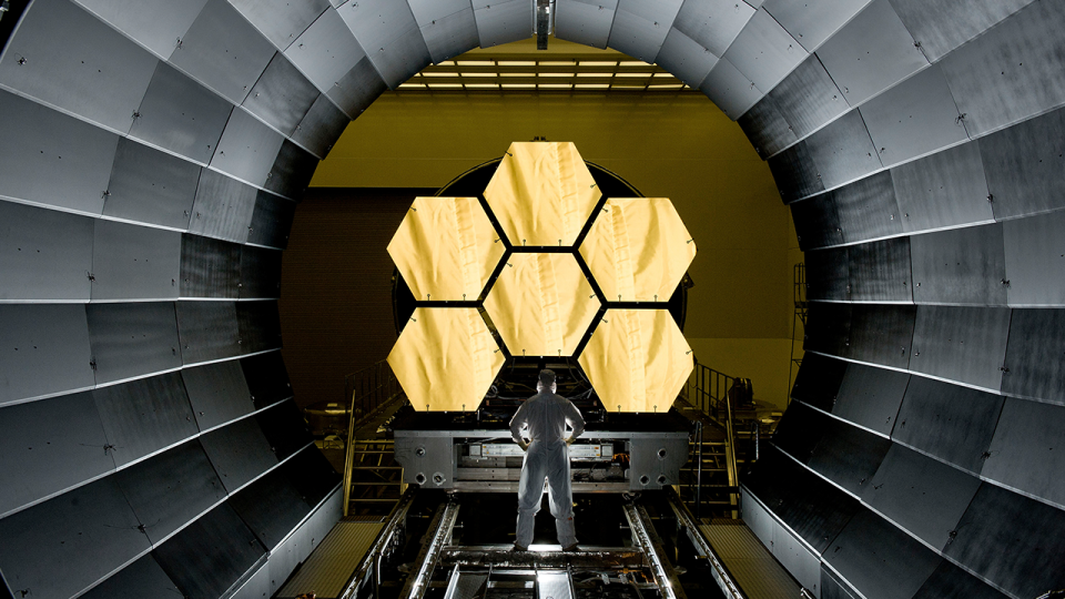 Spiegel am James Webb Telescope
