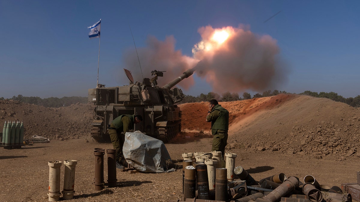 Israelische Artillerie
