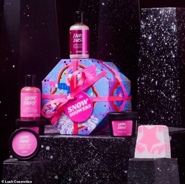 Lather up in six Snow Fairy-scented shower and body sensations for yourself or your loved one this Christmas, with Lush's iconic (and ethical) candyfloss festive fragrance