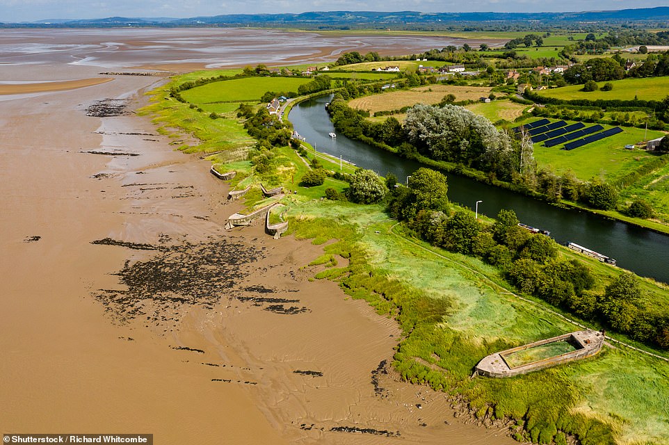 The Purton Ships' Graveyard by the River Severn in Gloucestershire has been described as possessing an 'eerie beauty'
