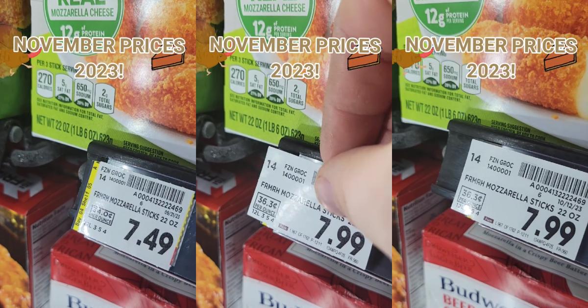 Lebensmittelhändler zeigt Inflationsaktualisierungen für November