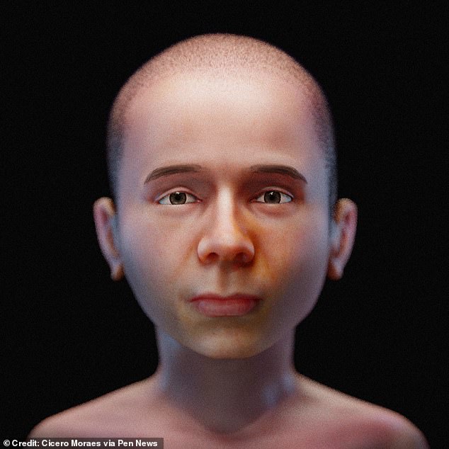 Zum ersten Mal seit 2.300 Jahren wurde das Gesicht einer alten ägyptischen Mumie mit einem ungewöhnlich großen Gehirn enthüllt