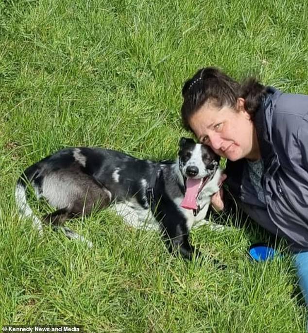 Lindsey Thwaites, 51, machte schmerzhafte Hämorrhoiden für ihre Beschwerden verantwortlich, aber nachdem ihr Hund Brian ständig an ihrem Hintern schnupperte, vereinbarte sie einen Termin bei ihrem Hausarzt und erhielt schließlich die Diagnose Krebs